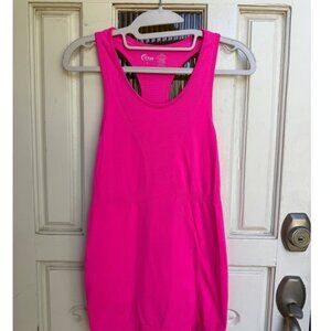 ZYIA Active Tank Top Racerback Hot Pink Athletic Workout Sleeveless Size Small